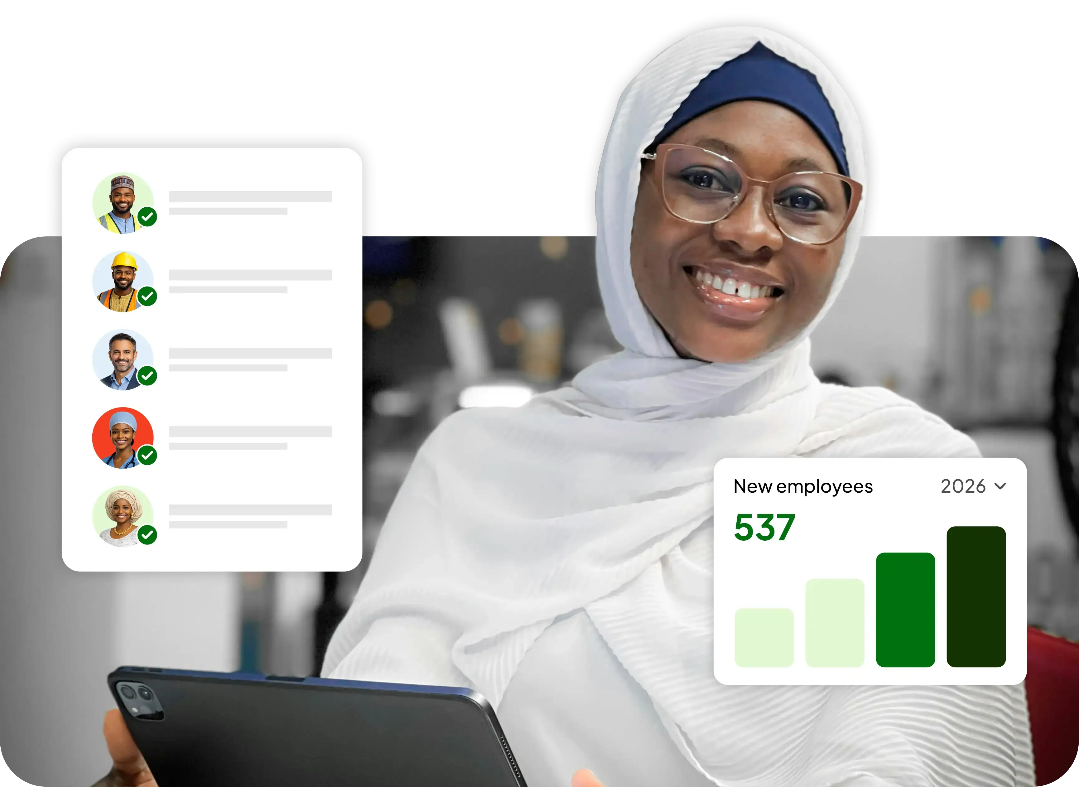 IMKASH workforce platform with employee insights