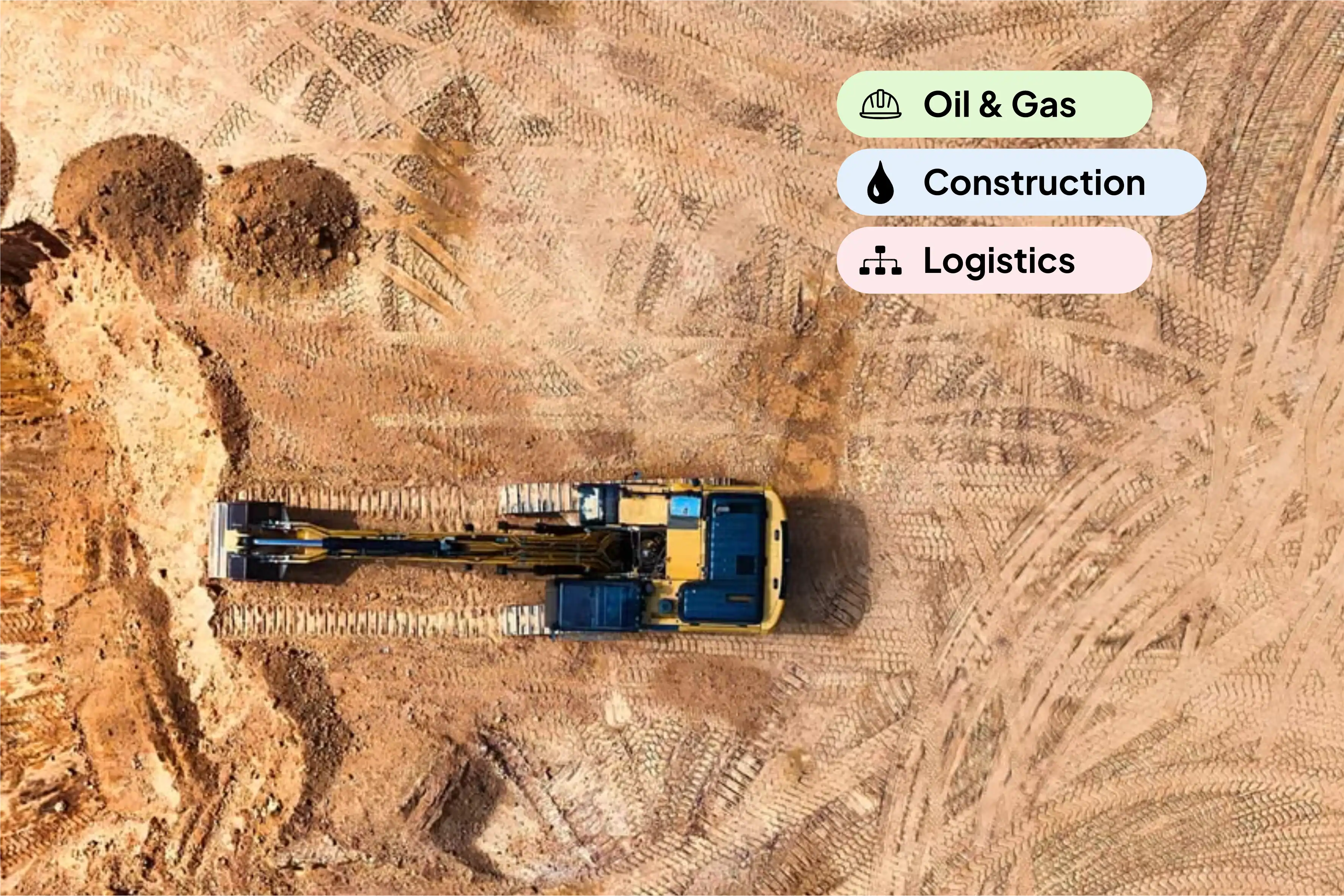 Oil and gas, construction and logistics sites IMKASH supports