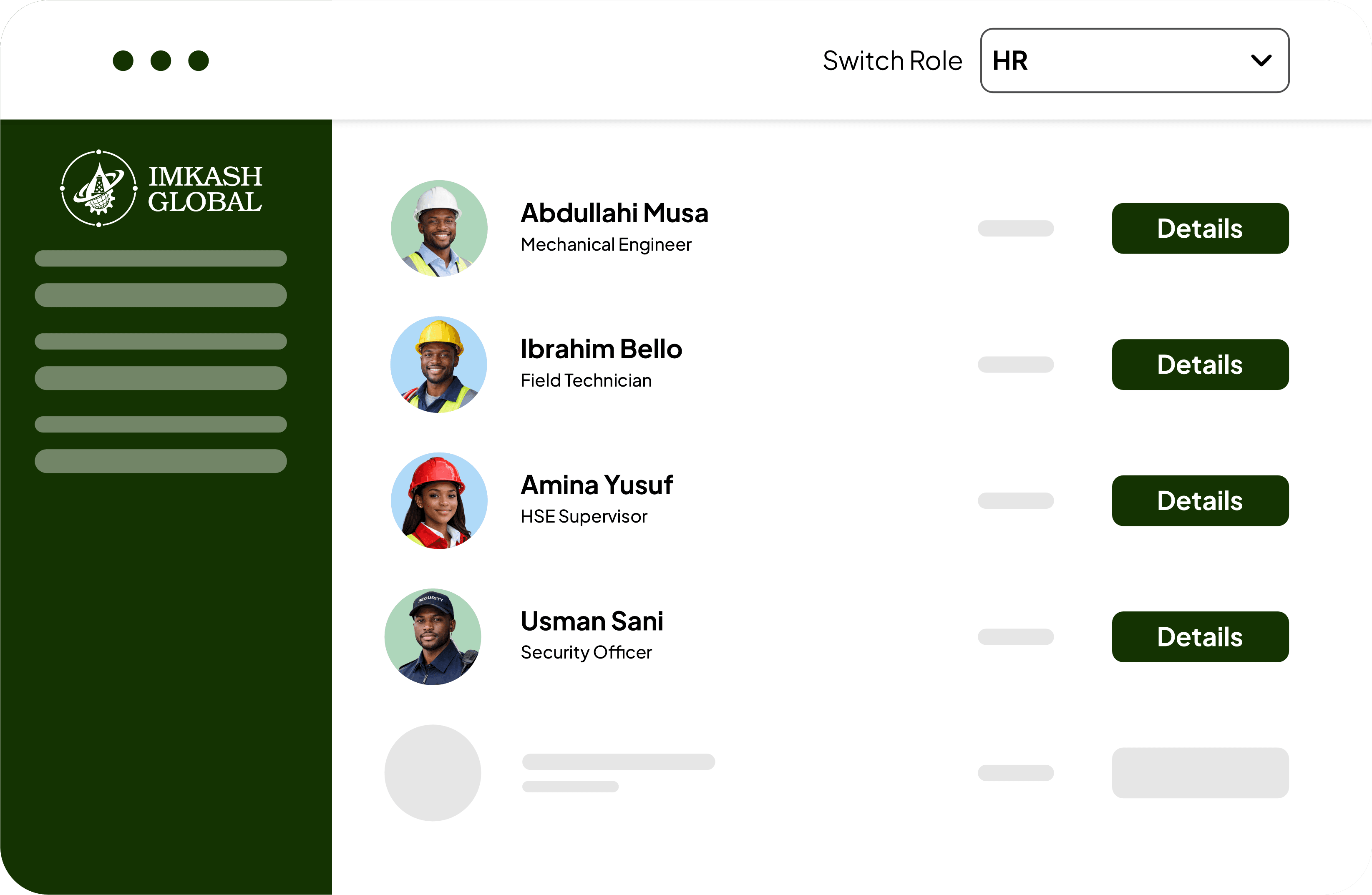 IMKASH Manpower Suite dashboard preview